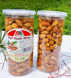 Hạnh nhân bơ mỹ hộp 500gr Hạnh nhân bơ mỹ hộp 500gr