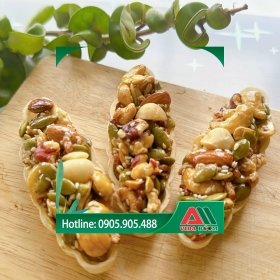Bánh thuyền siêu hạt  Bánh thuyền siêu hạt