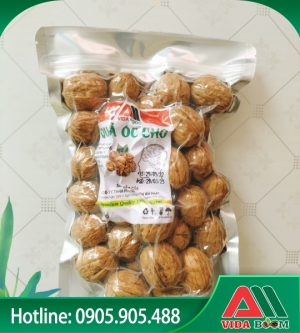 Óc chó Mỹ vàng (Nguyên quả) bịch 500gr Óc chó Mỹ vàng (Nguyên quả) bịch 500gr