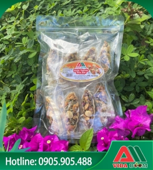 Bánh thuyền siêu hạt (bịch 500gr, gồm 22-25 thanh)