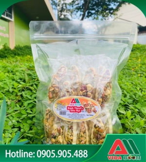 Bánh thuyền siêu hạt (bịch 500gr, gồm 22-25 thanh) Bánh thuyền siêu hạt (bịch 500gr, gồm 22-25 thanh)