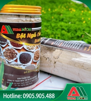 Bột ngũ cốc dinh dưỡng hộp 500gr Bột ngũ cốc dinh dưỡng hộp 500gr