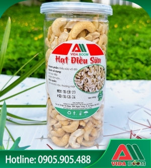 Điều sữa rang hộp 500gr