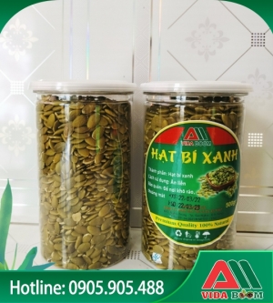 Hạt Bí xanh Ấn Độ (Rang) 500gr Hạt Bí xanh Ấn Độ (Rang) 500gr