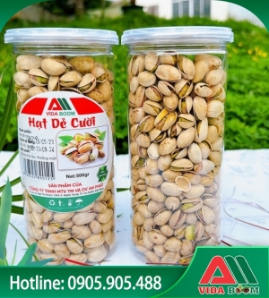 Hạt dẻ cười (pet) hộp 500gr