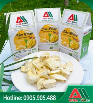 Sầu riêng sấy thăng hoa  Sầu riêng sấy thăng hoa